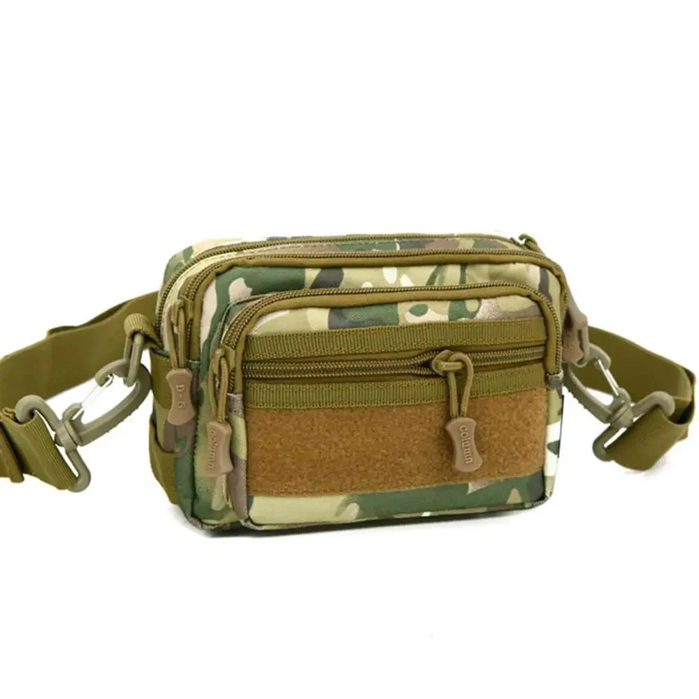 High Quality Military Waist Pack Fanny Hip Belt Clutch Molle Men 1000D Nylon Assault Messenger Crossbody Small Shoulder Bag