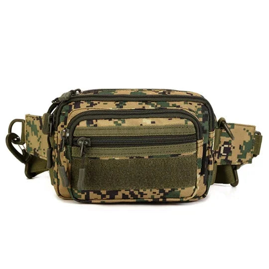 High Quality Military Waist Pack Fanny Hip Belt Clutch Molle Men 1000D Nylon Assault Messenger Crossbody Small Shoulder Bag