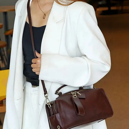 High Quality Minority Underarm Shoulder Bags 2024 New Autumn Winter Fashion Commuter Crossbody Bag Vintage Zipper Handbags