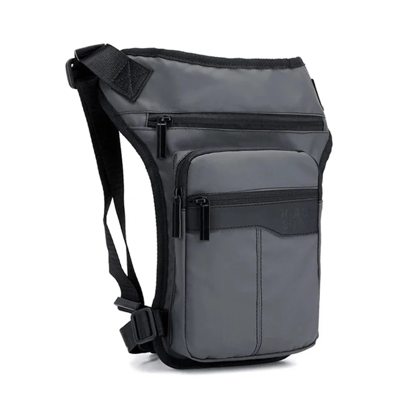 High Quality Motorcycle Hip Belt Waist Fanny Pack Riding Travel Shoulder Messenger Cross Body Bags Nylon Men Thigh Drop Leg Bag