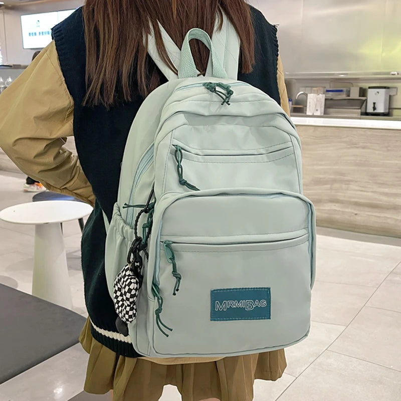 High Quality Multi-pocket Women Backpack Female Large Capacity Laptop Travel Bag Schoolbag for Teenage Girls Boys Book Knapsack