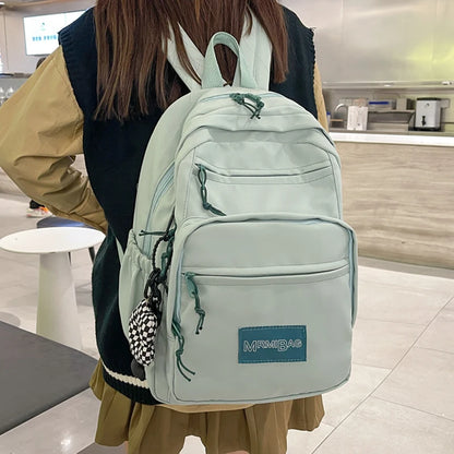 High Quality Multi-pocket Women Backpack Female Large Capacity Laptop Travel Bag Schoolbag for Teenage Girls Boys Book Knapsack