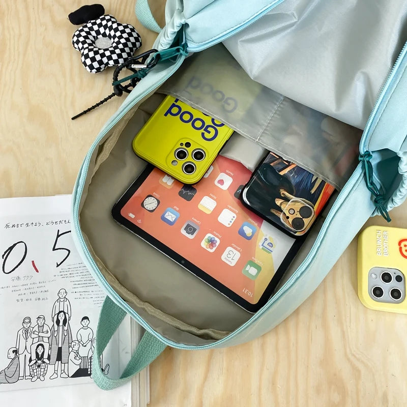 High Quality Multi-pocket Women Backpack Female Large Capacity Laptop Travel Bag Schoolbag for Teenage Girls Boys Book Knapsack