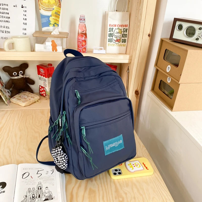 High Quality Multi-pocket Women Backpack Female Large Capacity Laptop Travel Bag Schoolbag for Teenage Girls Boys Book Knapsack