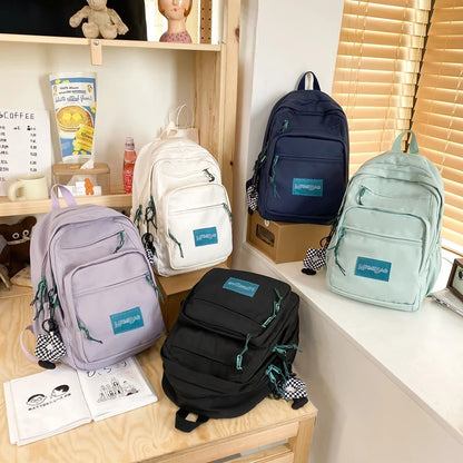 High Quality Multi-pocket Women Backpack Female Large Capacity Laptop Travel Bag Schoolbag for Teenage Girls Boys Book Knapsack