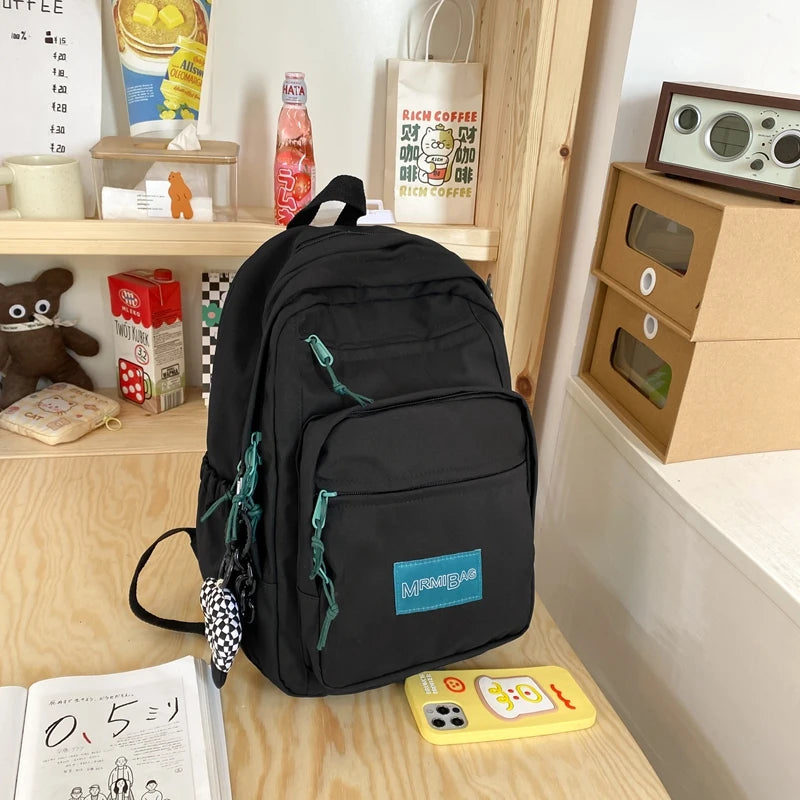 High Quality Multi-pocket Women Backpack Female Large Capacity Laptop Travel Bag Schoolbag for Teenage Girls Boys Book Knapsack