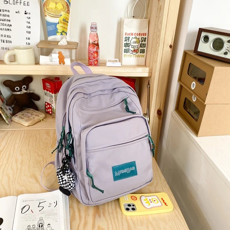 High Quality Multi-pocket Women Backpack Female Large Capacity Laptop Travel Bag Schoolbag for Teenage Girls Boys Book Knapsack