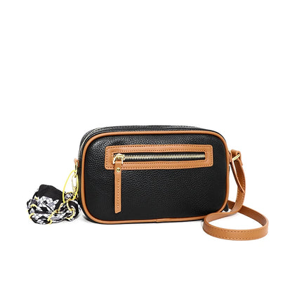 High Quality Natural Cowskin Female Shoulder Crossbody Tote Genuine Leather Bags For Women Casual Simple Small Women's Handbags