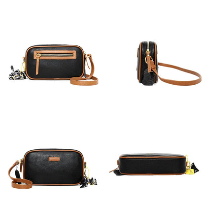 High Quality Natural Cowskin Female Shoulder Crossbody Tote Genuine Leather Bags For Women Casual Simple Small Women's Handbags
