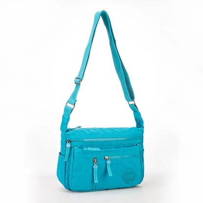 High Quality New Waterproof Durable Men Women Shoulder Messenger Bag Cross Body Purse Blue Purple Red Black Green Coffee
