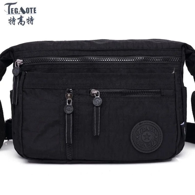 High Quality New Waterproof Durable Men Women Shoulder Messenger Bag Cross Body Purse Blue Purple Red Black Green Coffee