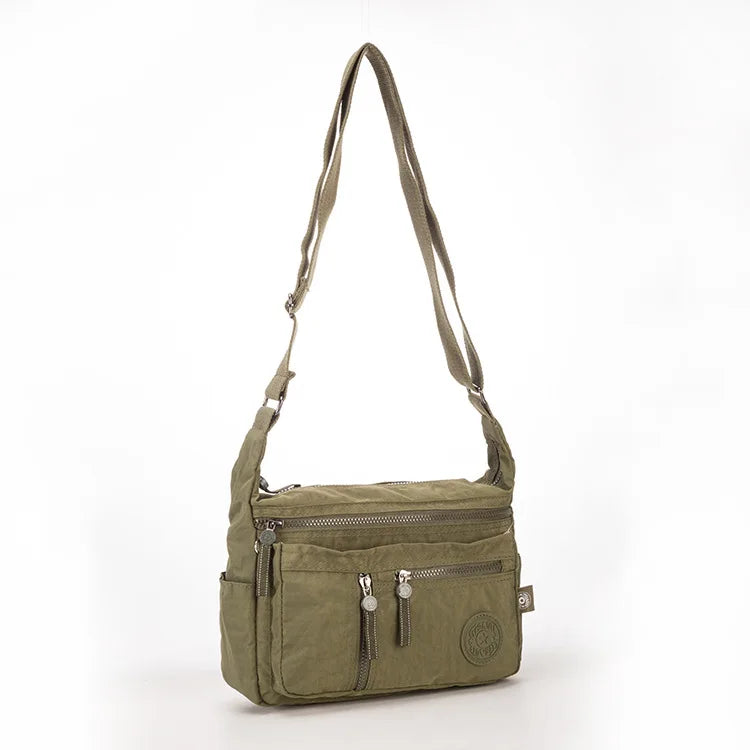 High Quality New Waterproof Durable Men Women Shoulder Messenger Bag Cross Body Purse Blue Purple Red Black Green Coffee