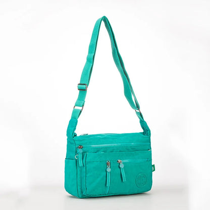 High Quality New Waterproof Durable Men Women Shoulder Messenger Bag Cross Body Purse Blue Purple Red Black Green Coffee