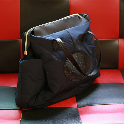 High Quality New Winter Women Ladies Warm Tote Fashion Space Cotton Material Large Down Bag Designer Handbags