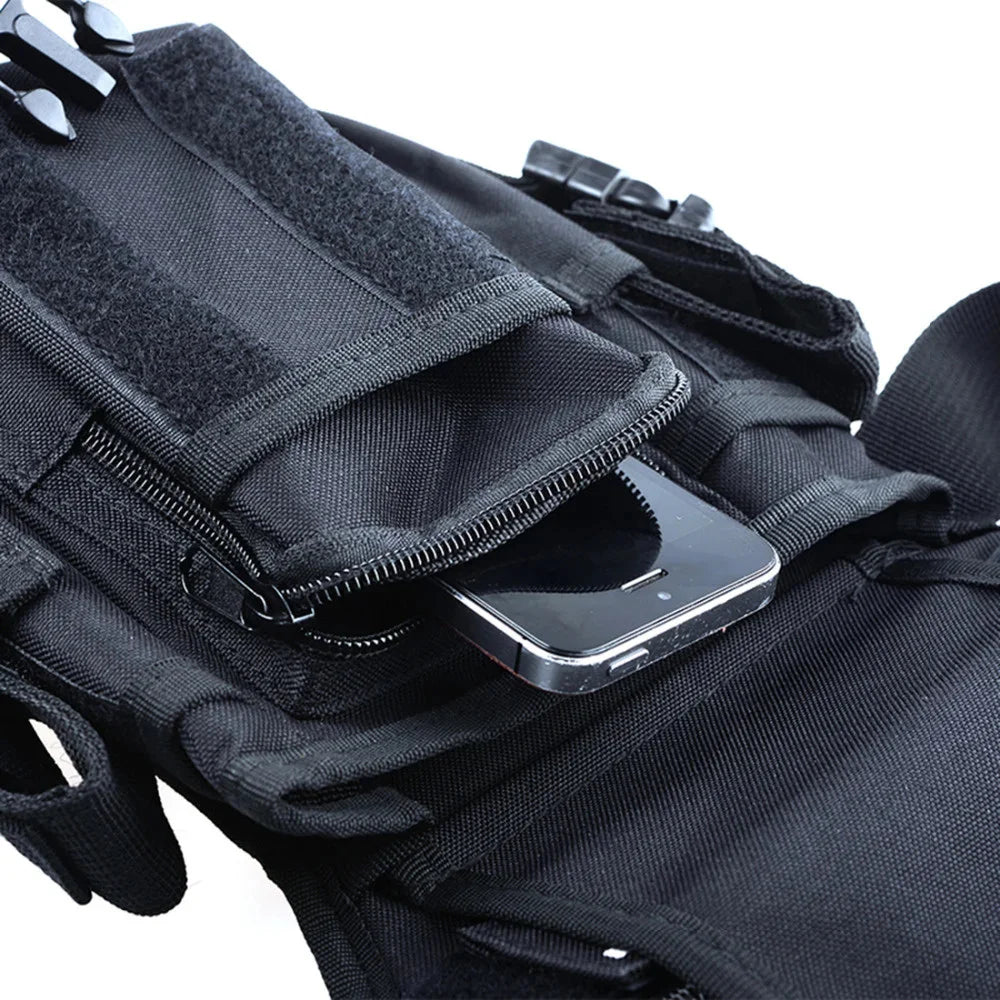 High Quality Nylon Men Belt Bum Fanny Waist Pack Trend Ride Motorcycle Molle Male Travel Climb Assault Camera Leg Hip Drop Bag