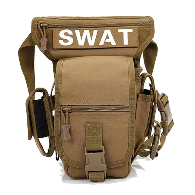 High Quality Nylon Men Belt Bum Fanny Waist Pack Trend Ride Motorcycle Molle Male Travel Climb Assault Camera Leg Hip Drop Bag