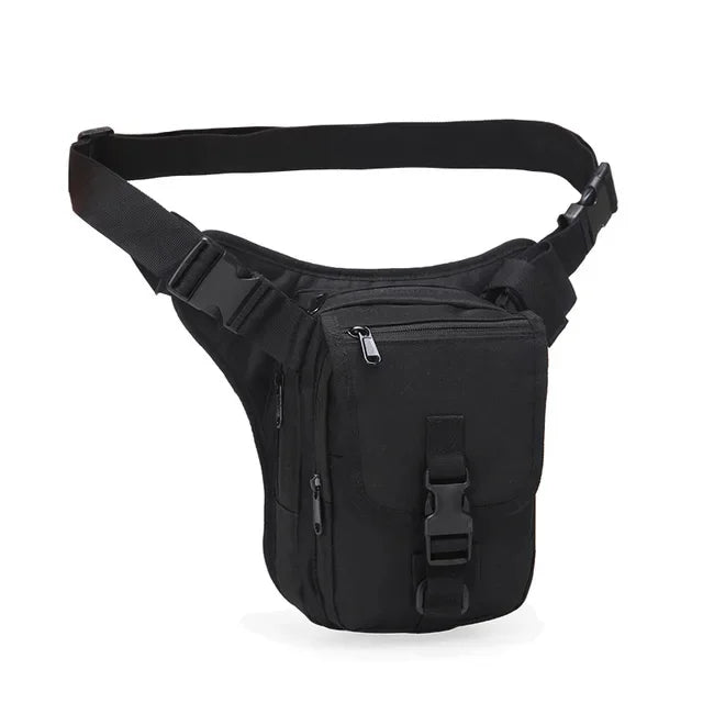 High Quality Nylon Men Hip Bum Belt Bag Military Motorcycle Rider Camouflage Pouch Casual Male Assault Fanny Waist Pack Bags