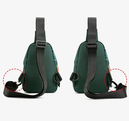 High Quality Nylon Men Messenger Chest Daypack Bag Fashion Travel Military Male One Shoulder Cross body Bags Single Backpack New