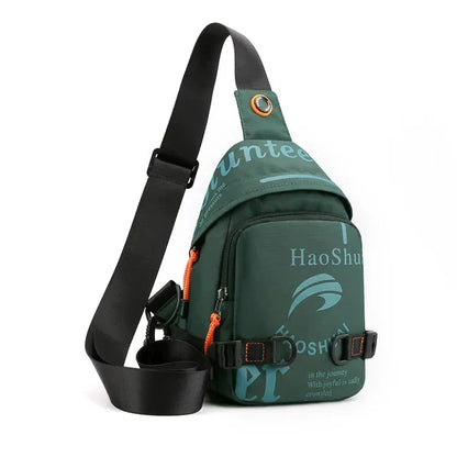 High Quality Nylon Men Messenger Chest Daypack Bag Fashion Travel Military Male One Shoulder Cross body Bags Single Backpack New