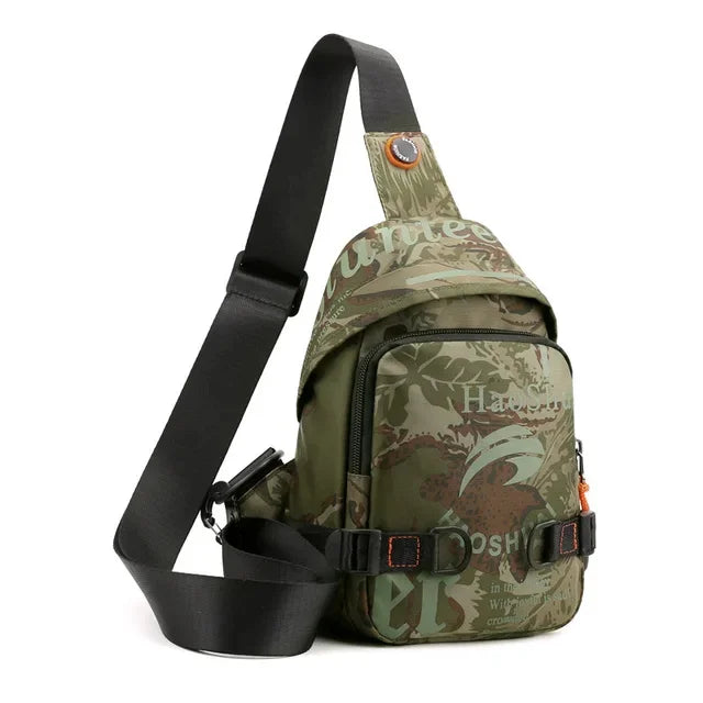 High Quality Nylon Men Messenger Chest Daypack Bag Fashion Travel Military Male One Shoulder Cross body Bags Single Backpack New