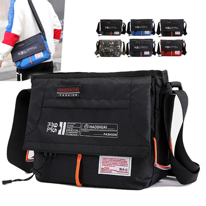 High Quality Nylon Men Single Shoulder Cross Body Laptop Bag Multi-Capacity Unisex Male Briefcase Military Messenger Bags