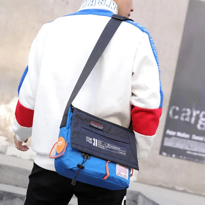 High Quality Nylon Men Single Shoulder Cross Body Laptop Bag Multi-Capacity Unisex Male Briefcase Military Messenger Bags