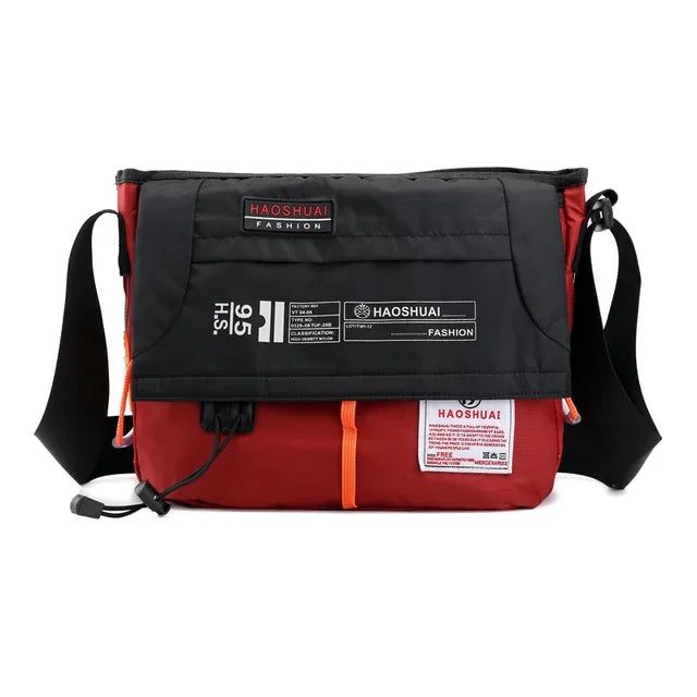 High Quality Nylon Men Single Shoulder Cross Body Laptop Bag Multi-Capacity Unisex Male Briefcase Military Messenger Bags