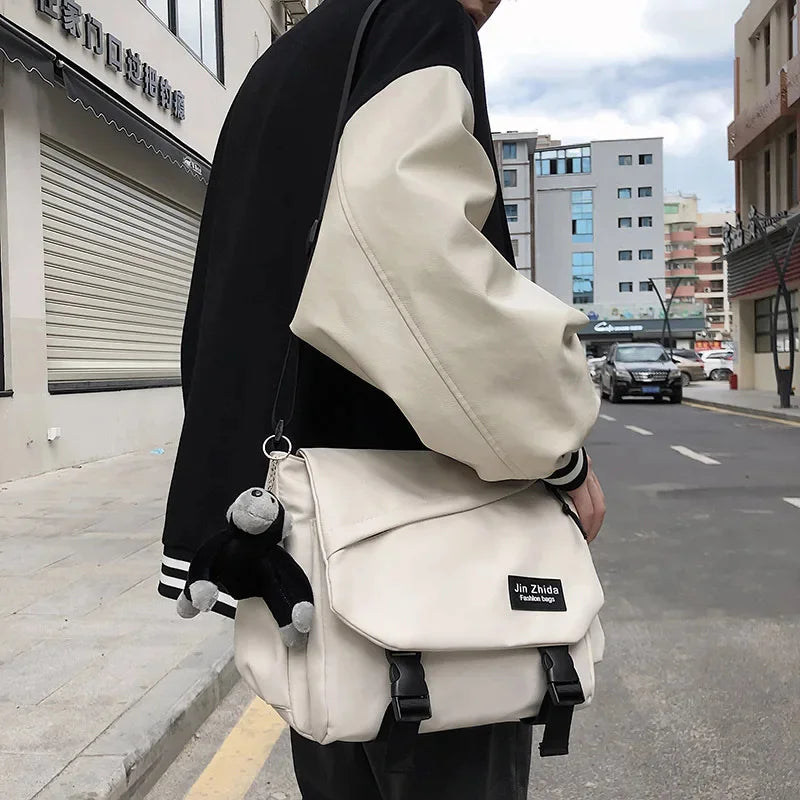 High Quality Nylon Shoulder Bag Casual Crossbody For Teenager Student School Fashion Messenger Bags Satchels