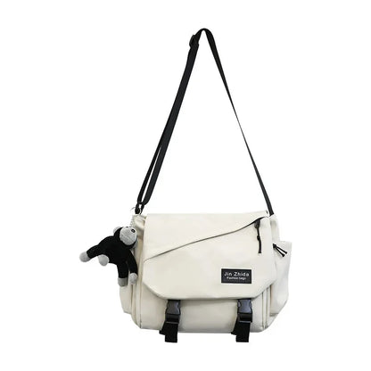 High Quality Nylon Shoulder Bag Casual Crossbody For Teenager Student School Fashion Messenger Bags Satchels