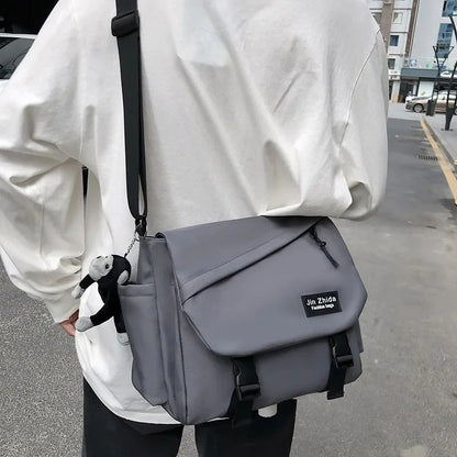 High Quality Nylon Shoulder Bag Casual Crossbody For Teenager Student School Fashion Messenger Bags Satchels