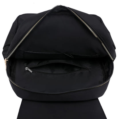 High Quality Nylon Waterproof Backpack Women Casual Lides Shoulder Bag Rivet Decoration School Bags For Teenagers Girls Mochilas