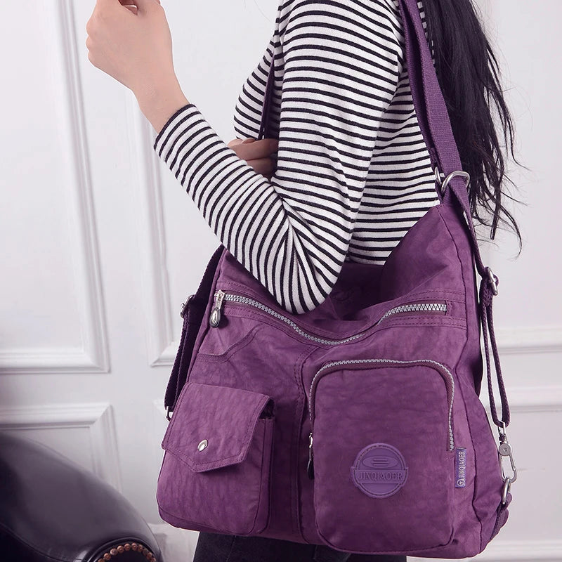 High Quality Nylon Women's Handbags Large Capacity Tote Bags Waterproof Shoulder Crossbody Bag Casual Cloth Bag Feminina Bags