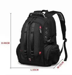 High Quality Outdoor Camping Waterproof Laptop Backpack Men Large Capacity Hiking Travel Bag Man Unisex Mountaineering Climbing