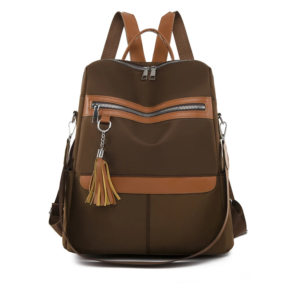 High Quality Oxford Designer Backpacks Casual Large Capacity School Bags for Teenage Girl Ladies Bookpack Elegant Travel Bag Sac