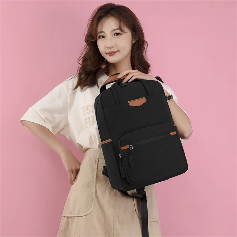 High Quality Oxford Designer Backpacks Casual Large Capacity School Bags for Teenage Girl Ladies Bookpack Elegant Travel Bag Sac