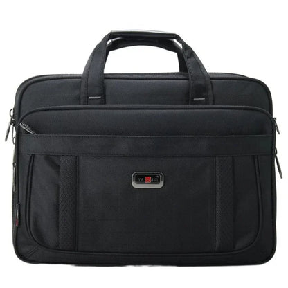 High Quality Oxford Men's Briefcase Large Capacity Handbag 15.6 "Inch Laptop Multifunction Male Shoulder Messenger Bag