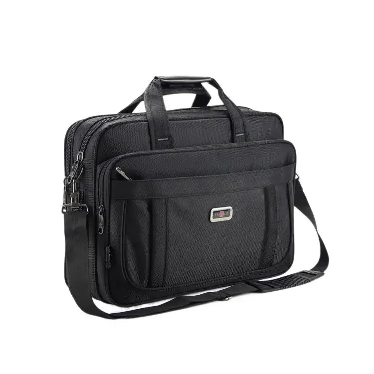 High Quality Oxford Men's Briefcase Large Capacity Handbag 15.6 "Inch Laptop Multifunction Male Shoulder Messenger Bag