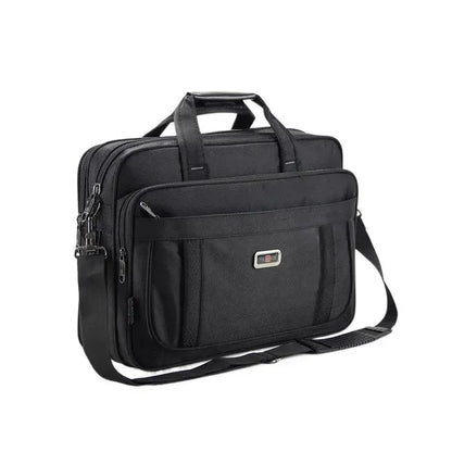 High Quality Oxford Men's Briefcase Large Capacity Handbag 15.6 "Inch Laptop Multifunction Male Shoulder Messenger Bag