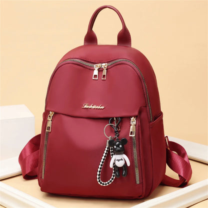 High Quality Oxford Waterproof Large Capacity Backpacks Women Travel Bag Solid Harajuku Student Schoolbag Backpack Unisex Bags