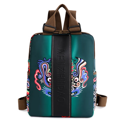 High Quality Patchwork Nylon Backpack Women Large Capacity Travel Backpack Fashion School Bags Mochila Shoulder Bags for Women