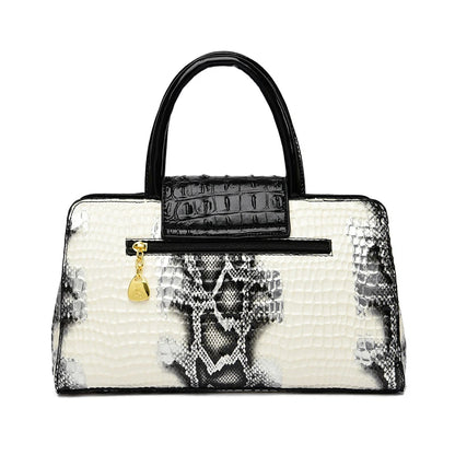 High Quality Patent Leather Shoulder Crossbody Bag for Women 2023Large Capacity Women's Handbag Luxury Female Messenger Tote Sac