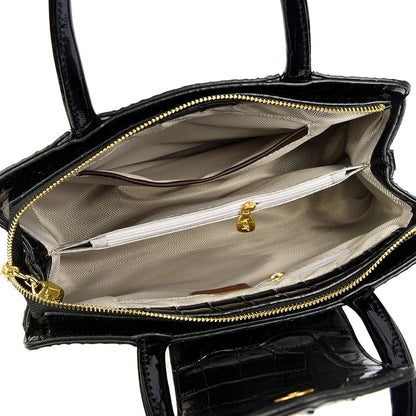 High Quality Patent Leather Shoulder Crossbody Bag for Women 2023Large Capacity Women's Handbag Luxury Female Messenger Tote Sac