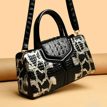 High Quality Patent Leather Shoulder Crossbody Bag for Women 2023Large Capacity Women's Handbag Luxury Female Messenger Tote Sac