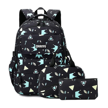 High Quality School Bag Set For Girls Teenagers Backpack Students Waterproof School Bags Children Kids Backpack