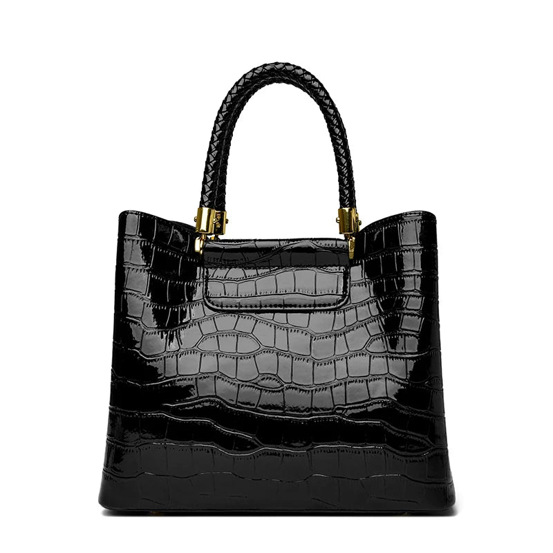 High Quality Shuizuan Deer Velvet Skin Shoulder Crossbody Bags For Women 2024 Luxury Genuine Leather Female Tote Messenger Sac