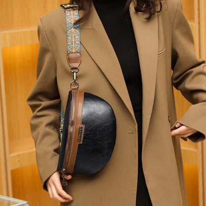 High Quality Small Crossbody Bag Women 2023 Trend Luxury Oil Wax Leather Shoulder Bag Fashion Ladies Handbag Messenger Bag Purse