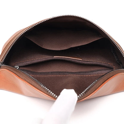 High Quality Small Crossbody Bag Women 2023 Trend Luxury Oil Wax Leather Shoulder Bag Fashion Ladies Handbag Messenger Bag Purse