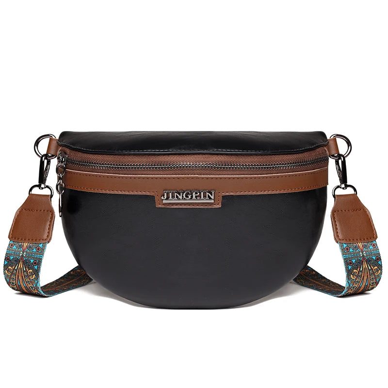 High Quality Small Crossbody Bag Women 2023 Trend Luxury Oil Wax Leather Shoulder Bag Fashion Ladies Handbag Messenger Bag Purse