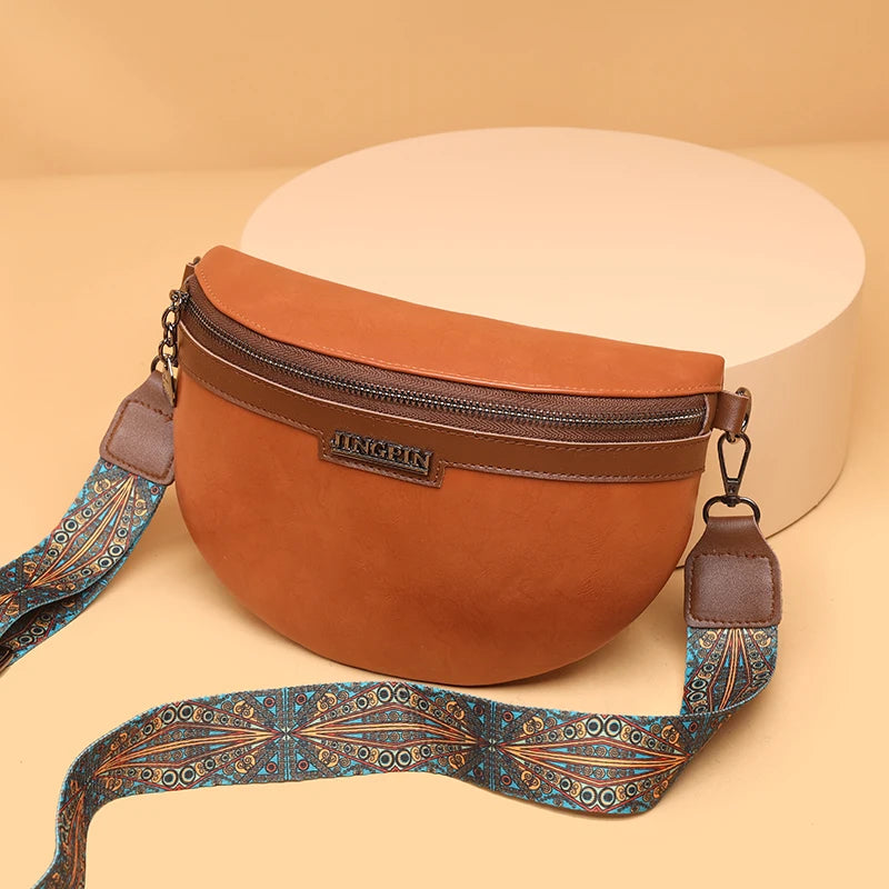 High Quality Small Crossbody Bag Women 2023 Trend Luxury Oil Wax Leather Shoulder Bag Fashion Ladies Handbag Messenger Bag Purse