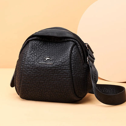 High Quality Soft Genuine Leather Shoulder Crossbody Bags For Women 2023 Luxury Women's Handbags Large Female Messenger Tote Sac